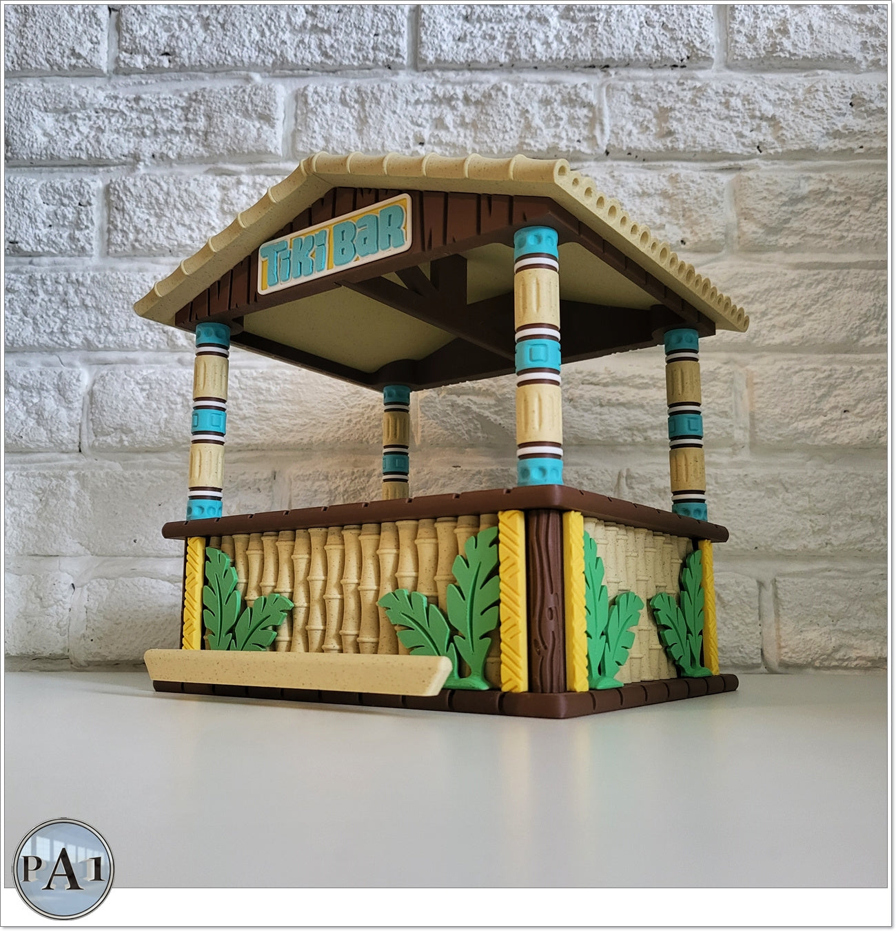 Tiki Bar Bird Feeder
