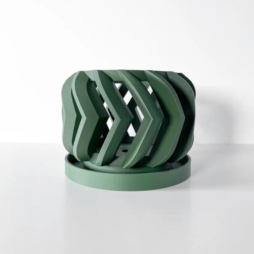 The Garni Pot, Home decor, interior decor, Planter Pot, decorations, flowerpot, tabletop, mantle, housewares, housewarming, bookshelf