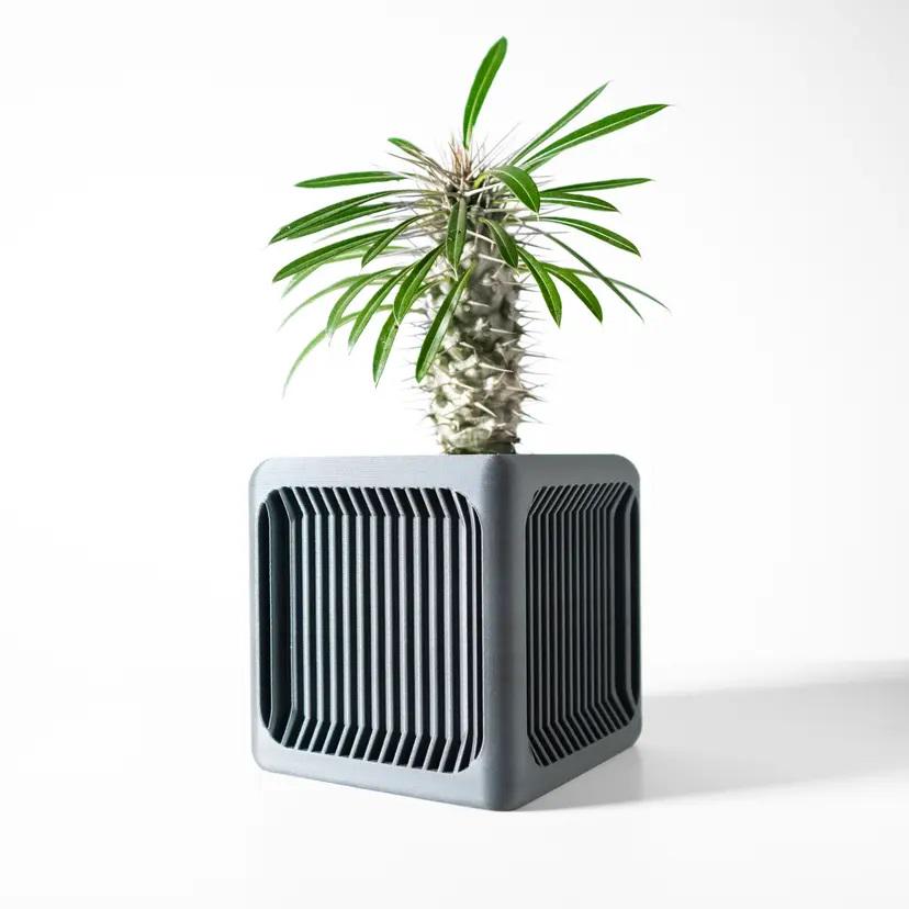 The Rovo Square Planter, Home decor, interior decor, decorations, flowers, table top, mantle, fireplace, housewares, housewarming