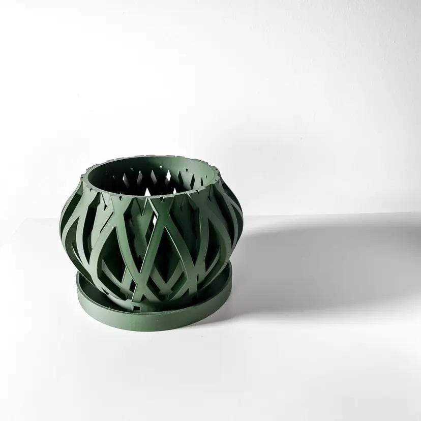 The Rimo Orchid Pot, Home decor, interior decor, Planter Pot, decorations, flowerpot, tabletop, mantle, housewares, housewarming, bookshelf