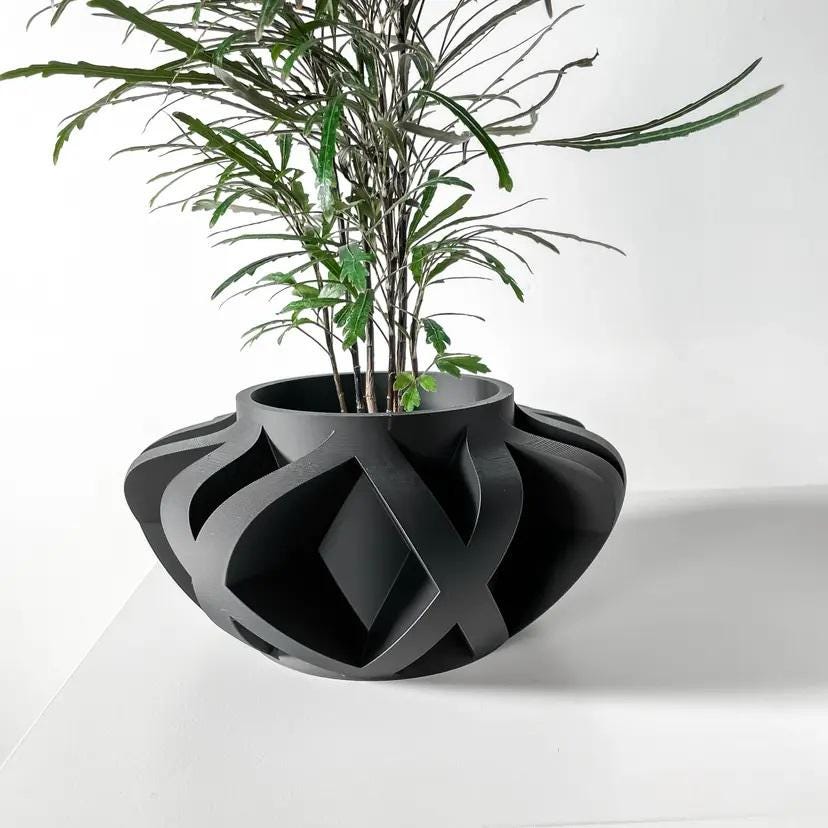The Sono Planter Pot, Home decor, interior decor, Planter Pot, decorations, flowerpot, vase, tabletop, mantle, housewarming, bookshelf
