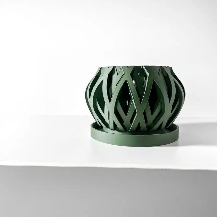 The Rimo Orchid Pot, Home decor, interior decor, Planter Pot, decorations, flowerpot, tabletop, mantle, housewares, housewarming, bookshelf