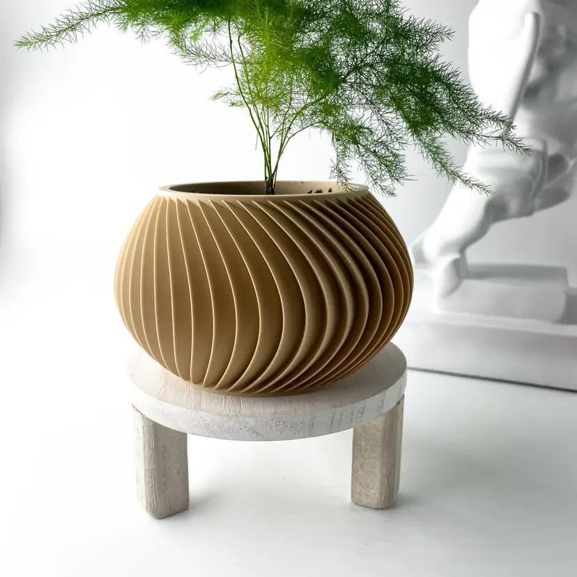 The Caleth Planter Pot, Home decor, interior decor, interior design, decorations, flowers, vase, table top, mantle, fireplace, housewarming