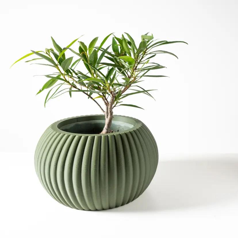 The Roni Planter Pot, Terra de Verdant, Flower Pots, Indoor Planters, 3D Printed Pots,