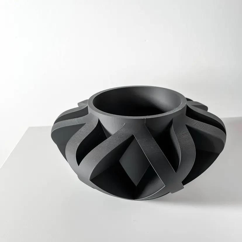 The Sono Planter Pot, Home decor, interior decor, Planter Pot, decorations, flowerpot, vase, tabletop, mantle, housewarming, bookshelf