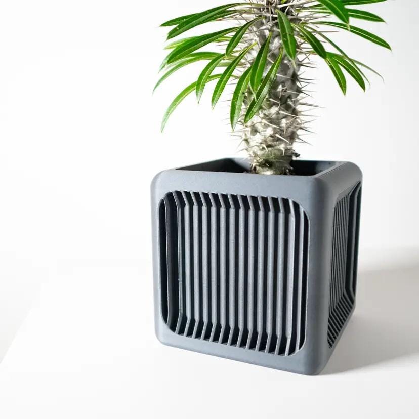The Rovo Square Planter, Home decor, interior decor, decorations, flowers, table top, mantle, fireplace, housewares, housewarming