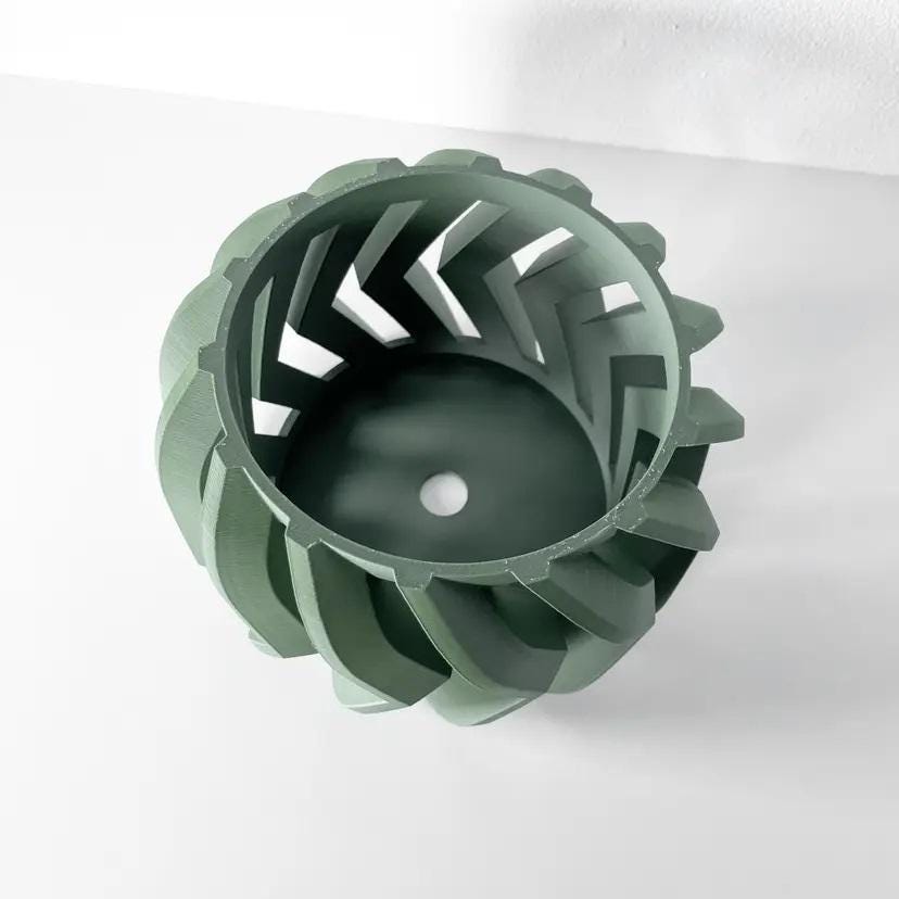 The Garni Pot, Home decor, interior decor, Planter Pot, decorations, flowerpot, tabletop, mantle, housewares, housewarming, bookshelf
