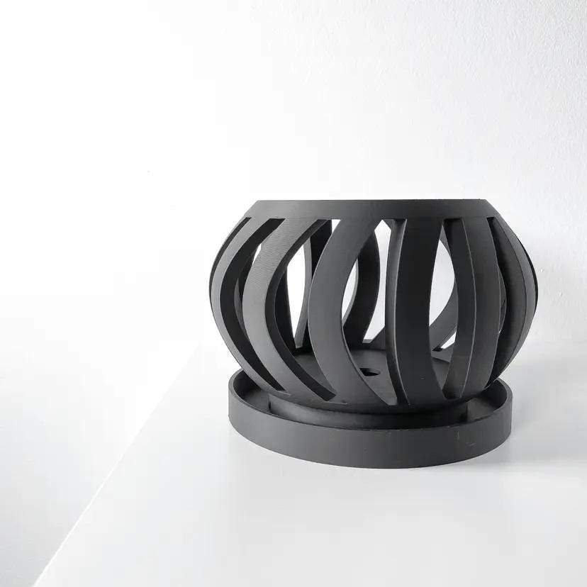 The Oryx Orchid Pot, Home decor, interior decor, Planter Pot, decorations, flowerpot, tabletop, mantle, housewares, housewarming, bookshelf