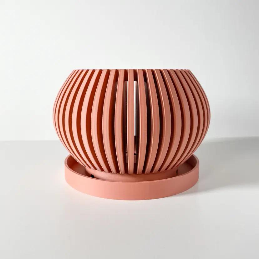 The Rakor Orchid Pot, Home decor, interior decor, Planter Pot, decorations, flowerpot, tabletop, mantle, housewares, housewarming, bookshelf