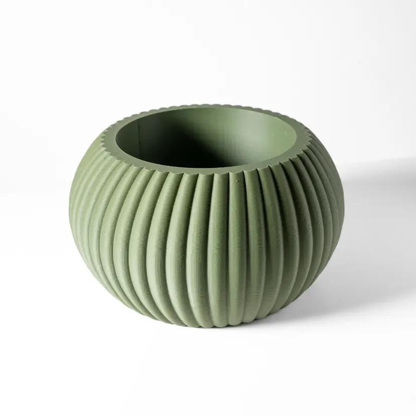 The Roni Planter Pot, Terra de Verdant, Flower Pots, Indoor Planters, 3D Printed Pots,