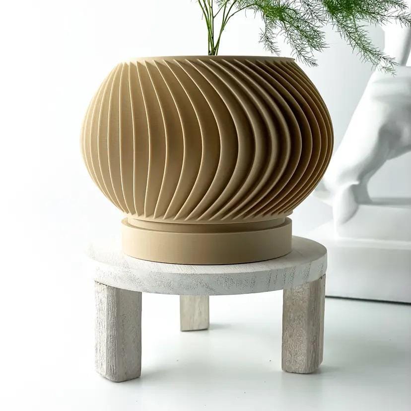 The Caleth Planter Pot, Home decor, interior decor, interior design, decorations, flowers, vase, table top, mantle, fireplace, housewarming