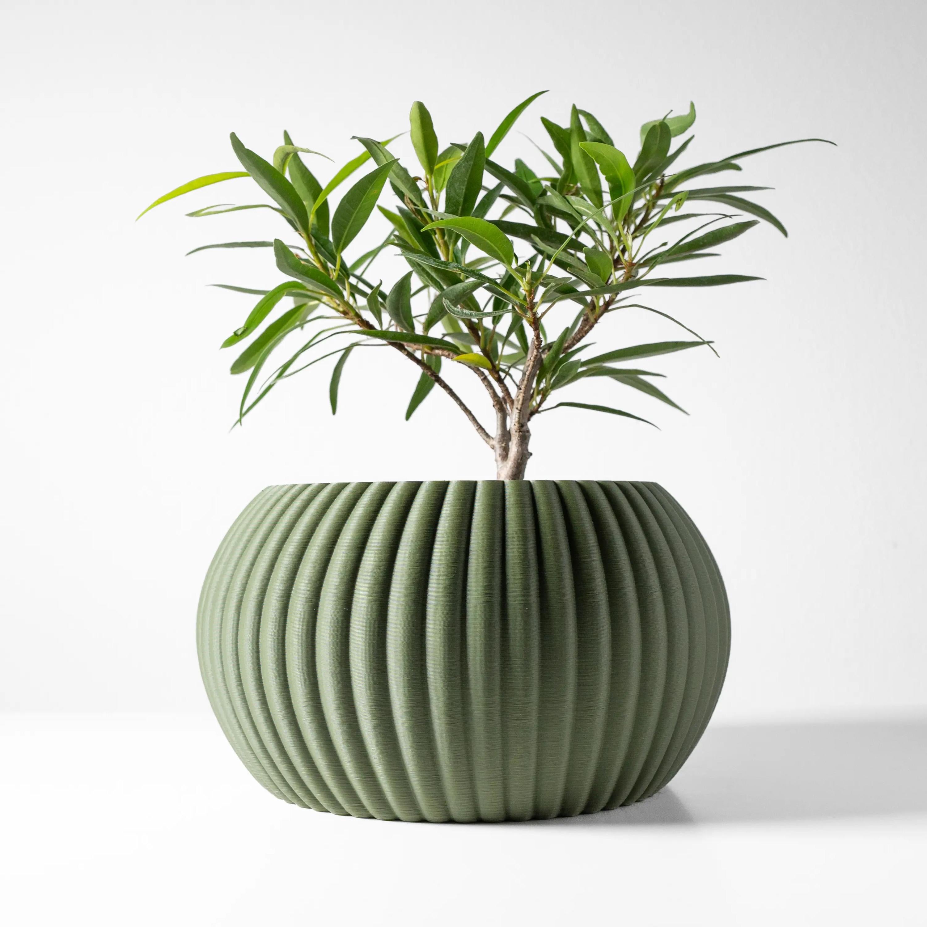 The Roni Planter Pot, Terra de Verdant, Flower Pots, Indoor Planters, 3D Printed Pots,