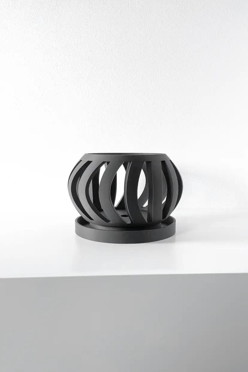 The Oryx Orchid Pot, Home decor, interior decor, Planter Pot, decorations, flowerpot, tabletop, mantle, housewares, housewarming, bookshelf