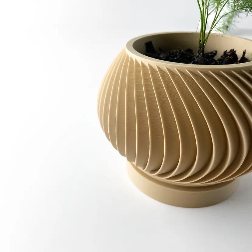 The Caleth Planter Pot, Home decor, interior decor, interior design, decorations, flowers, vase, table top, mantle, fireplace, housewarming
