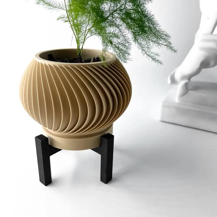 The Caleth Planter Pot, Home decor, interior decor, interior design, decorations, flowers, vase, table top, mantle, fireplace, housewarming