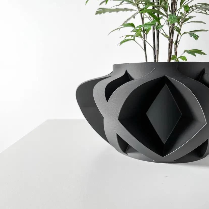 The Sono Planter Pot, Home decor, interior decor, Planter Pot, decorations, flowerpot, vase, tabletop, mantle, housewarming, bookshelf