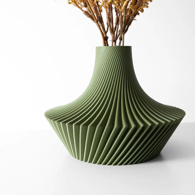 The Kitan Short Vase, Home decor, interior decor, interior design, decorations, flowers, vase, table top, mantle, fireplace, housewarming