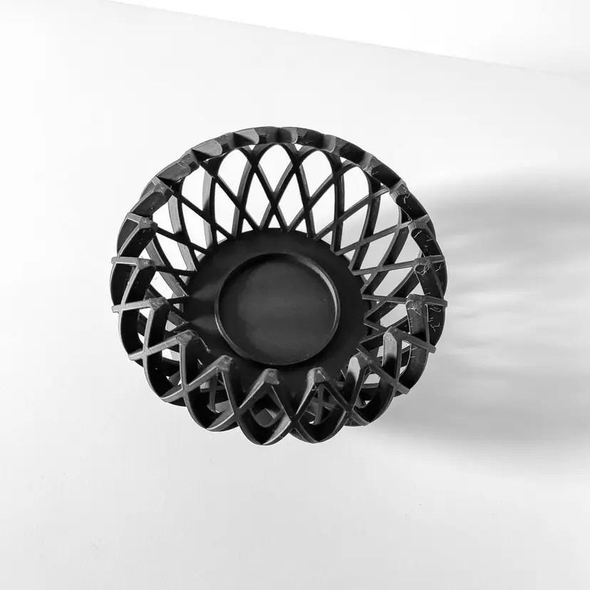 The Javi Candle Holder, Tealight holder, tabletop, decorative, stylish, home decor, modern, fireplace mantle, Candles, lights,