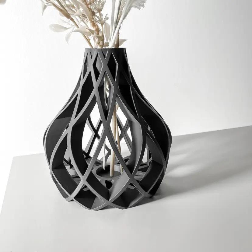 The Vukan Vase, Home decor, interior decor, interior design, decorations, flowers, vase, table top, desktop, mantle, fireplace, housewarming
