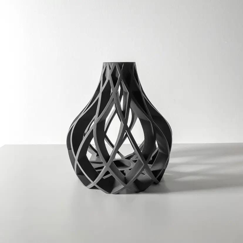 The Vukan Vase, Home decor, interior decor, interior design, decorations, flowers, vase, table top, desktop, mantle, fireplace, housewarming