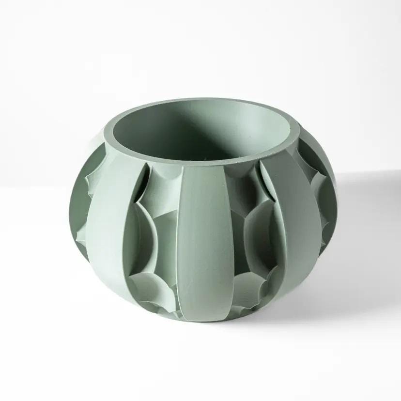 The Erna Planter Pot, Home decor, interior decor, Planter Pot, decorations, flowerpot, vase, tabletop, mantle, housewarming, bookshelf