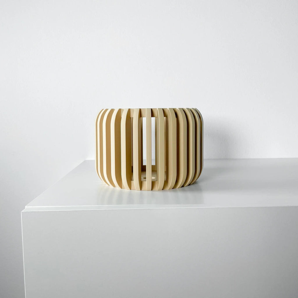 The Alden Orchid Pot, Modern PLA Plastic Planter with Tray