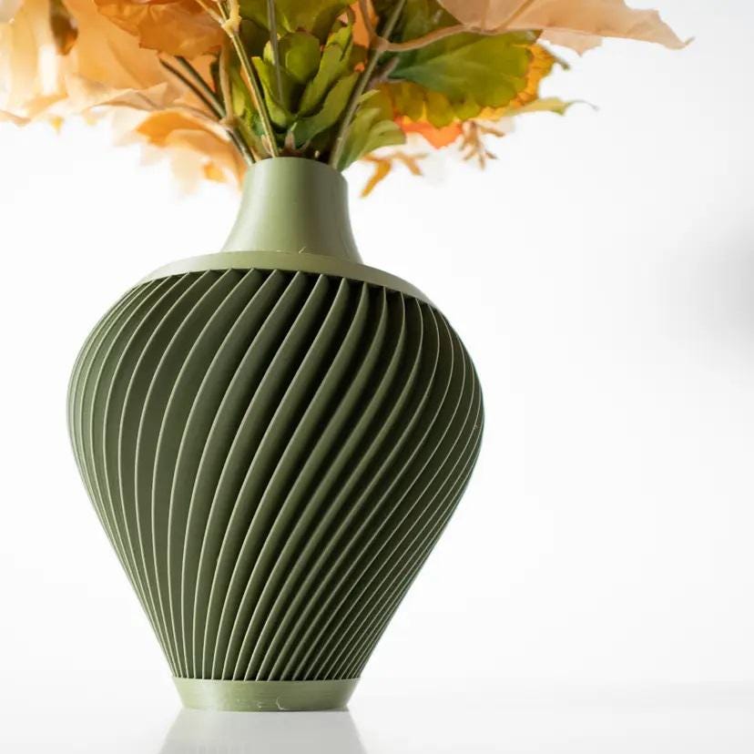 The Kumo Vase, Home decor, interior decor, interior design, decorations, flowers, vase, tabletop, mantle, fireplace, housewarming