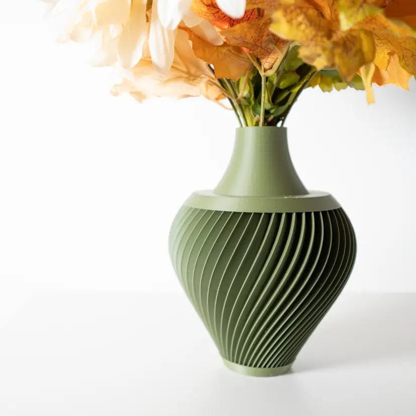 The Kumo Vase, Home decor, interior decor, interior design, decorations, flowers, vase, tabletop, mantle, fireplace, housewarming