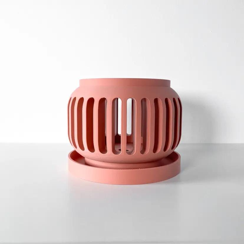 Noxa Orchid Pot, Modern Home Decor, PLA Plastic Planter