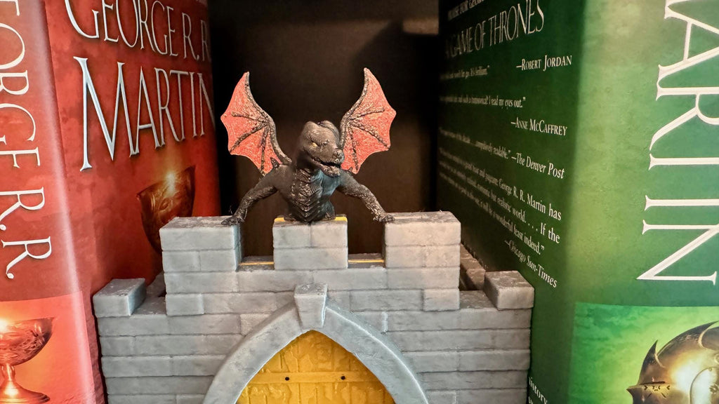 Castle Bookends, Castle Fantasy, Decorative Collectables, Booklovers, Fantasy Lovers, Cradtykid3D