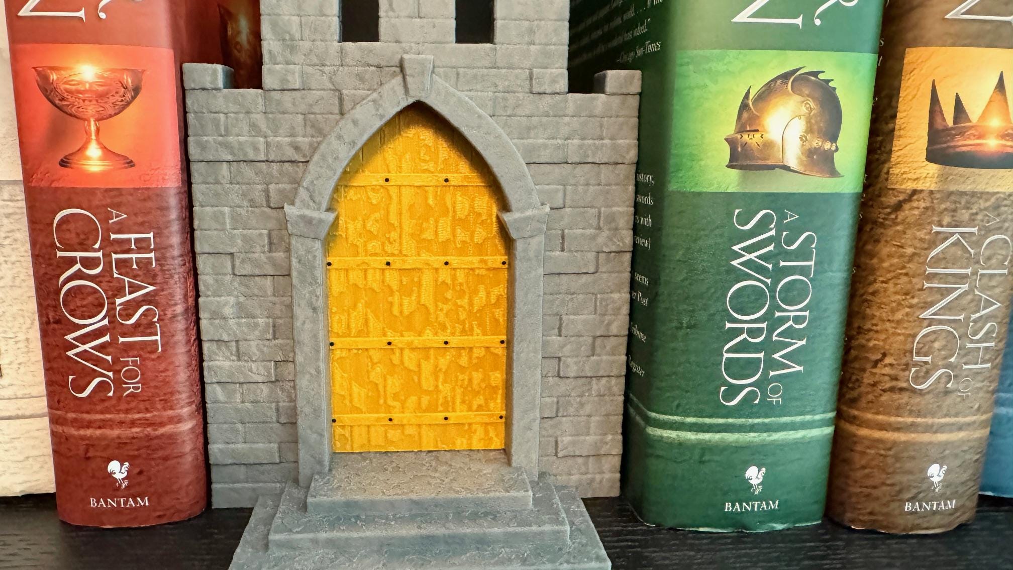 Castle Bookends, Castle Fantasy, Decorative Collectables, Booklovers, Fantasy Lovers, Cradtykid3D