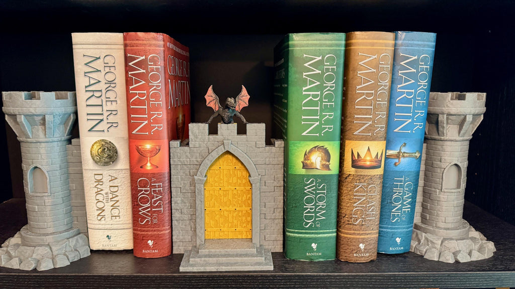 Castle Bookends, Castle Fantasy, Decorative Collectables, Booklovers, Fantasy Lovers, Cradtykid3D