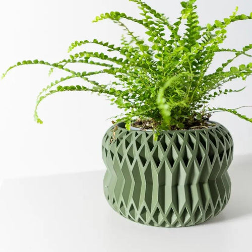 3D Printed Geometric Planter Pot, Rydan Design