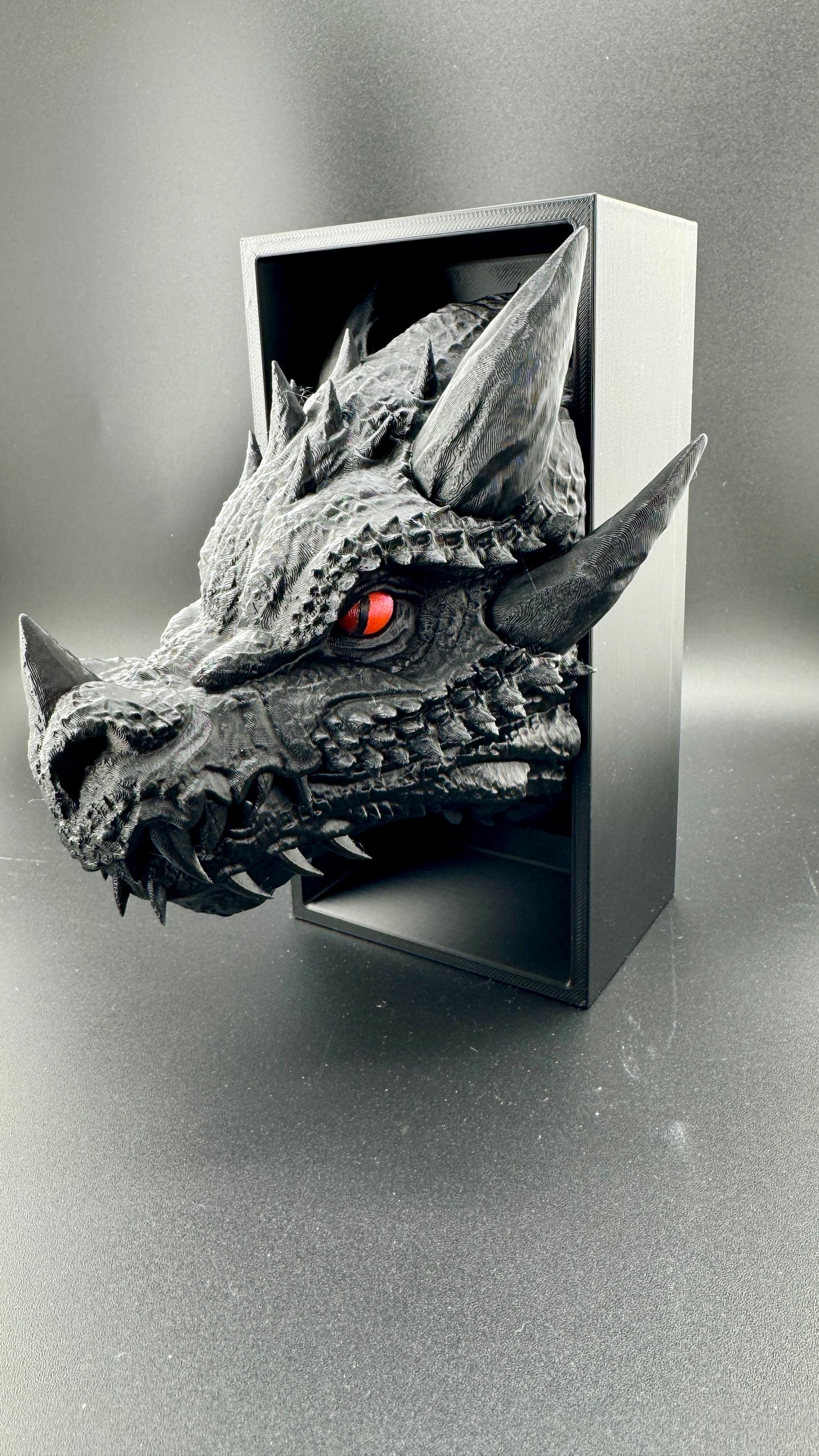 Dragon Emerging Book Nook, Fantasy, Dragon, Book Lovers