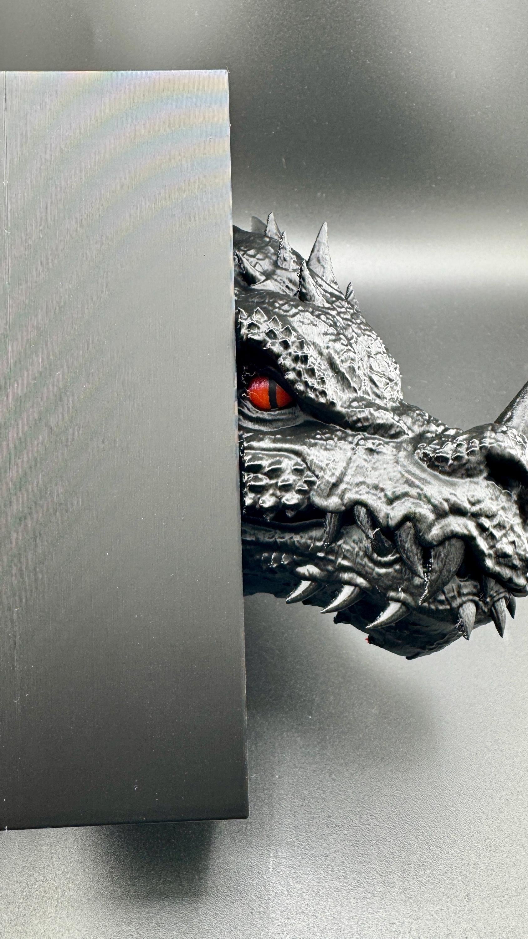 Dragon Emerging Book Nook, Fantasy, Dragon, Book Lovers