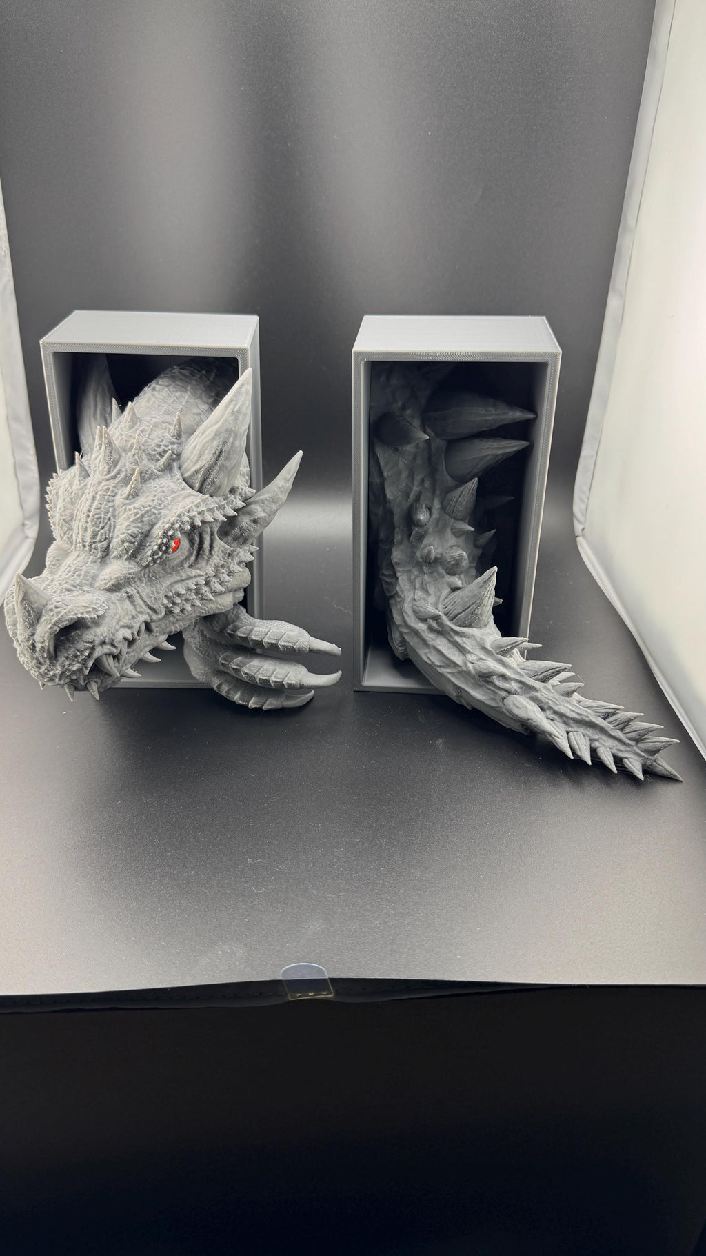 Dragon Emerging Book Nook, Fantasy, Dragon, Book Lovers