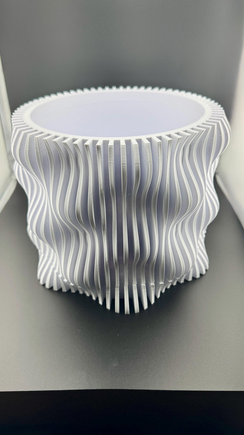 Muxel Planter Pot with Tray and Stand, Modern Home Decor