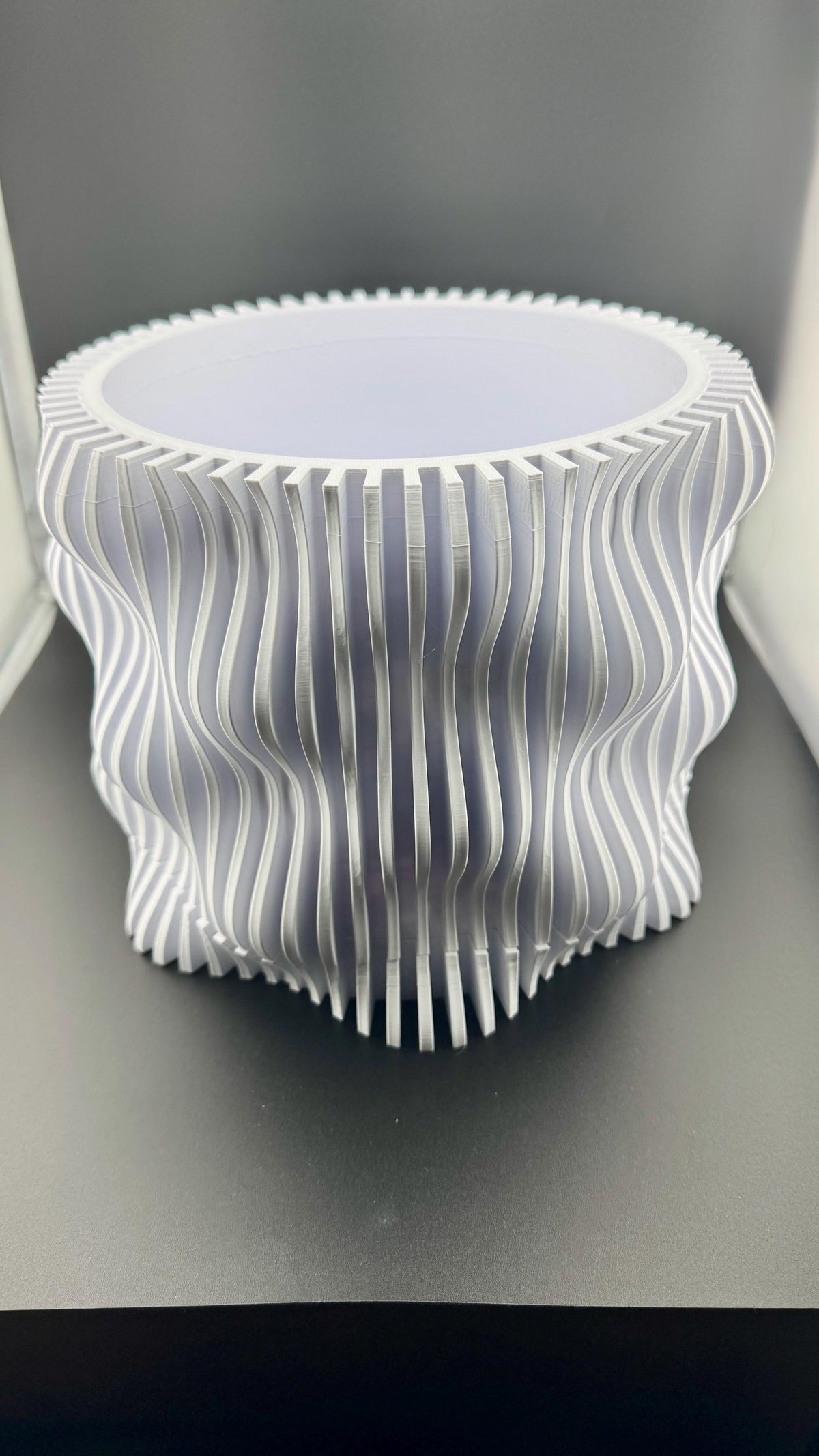 Muxel Planter Pot with Tray and Stand, Modern Home Decor