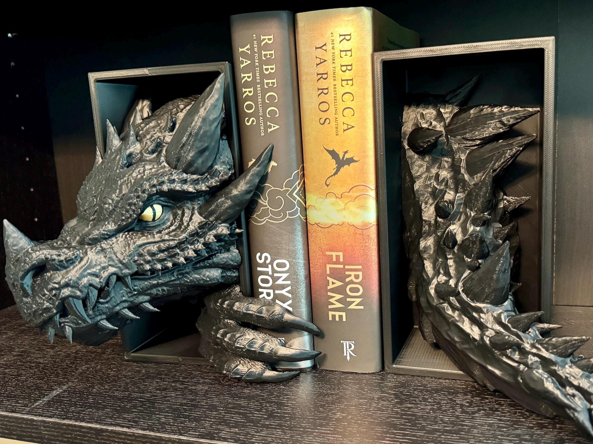 Dragon Emerging Book Nook, Fantasy, Dragon, Book Lovers