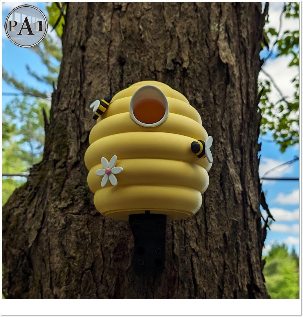 Beehive Bird House, Bird Houses, Yard Decor, Backyard