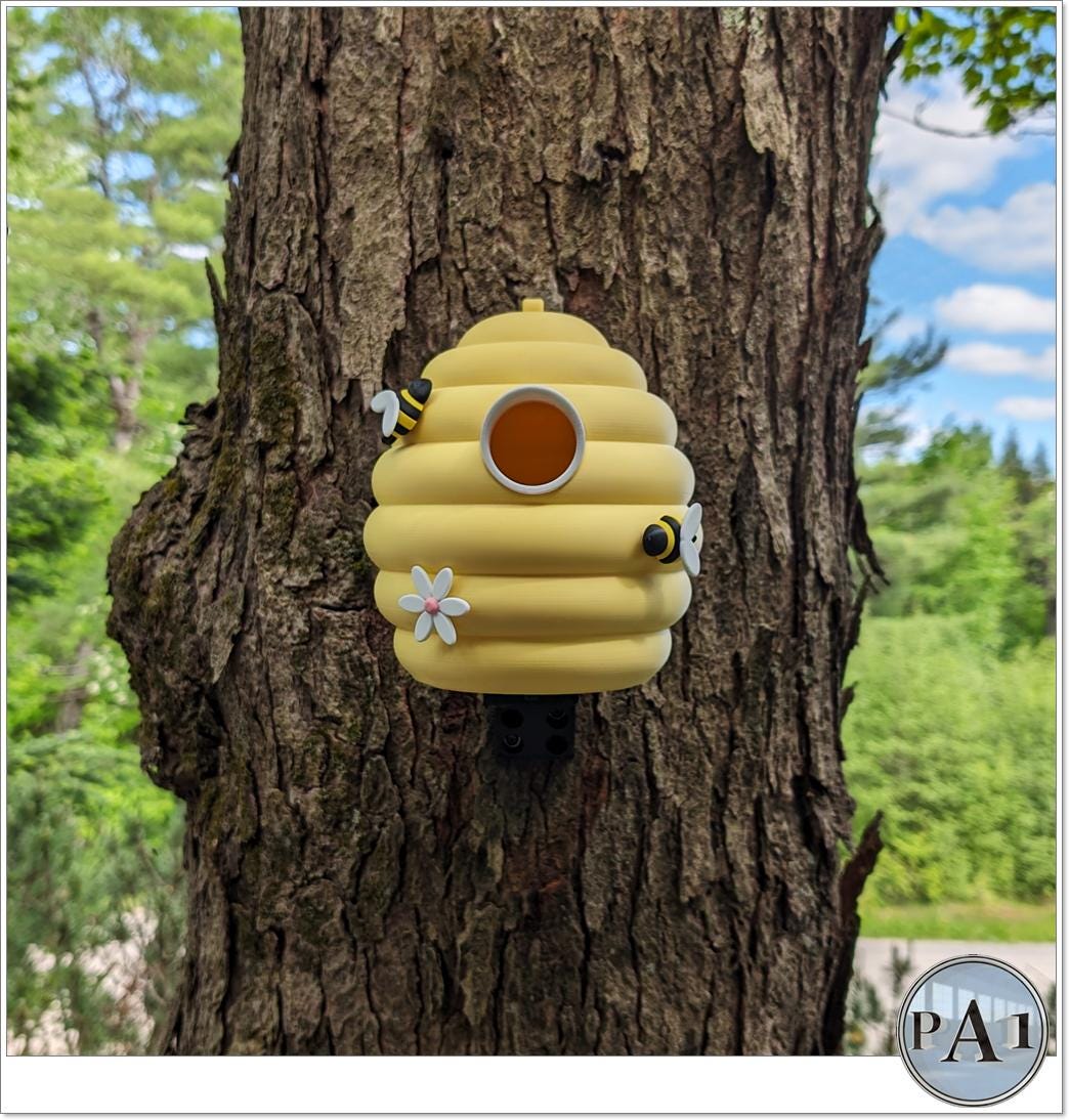 Beehive Bird House, Bird Houses, Yard Decor, Backyard