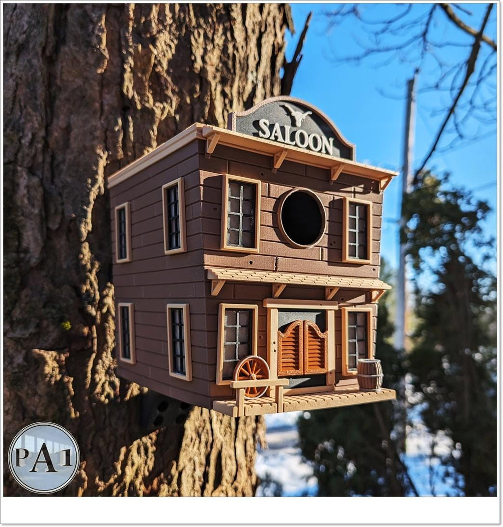 Western Saloon Birdhouse