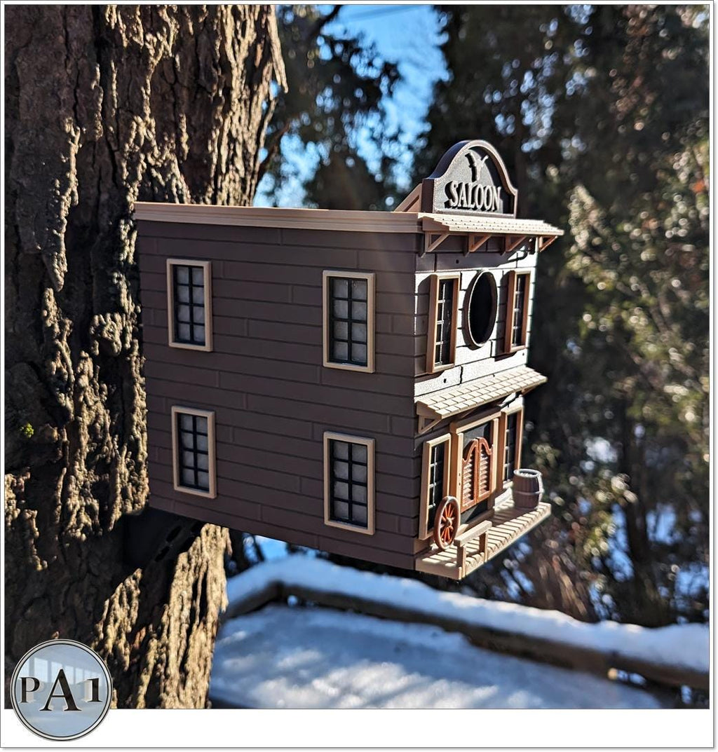 Western Saloon Birdhouse