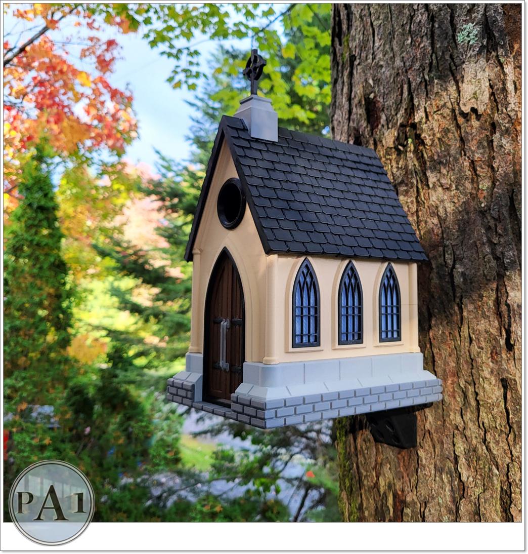 The Gothic Chapel Birdhouse