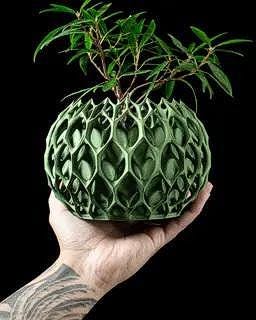 Invader Planter Pot 2