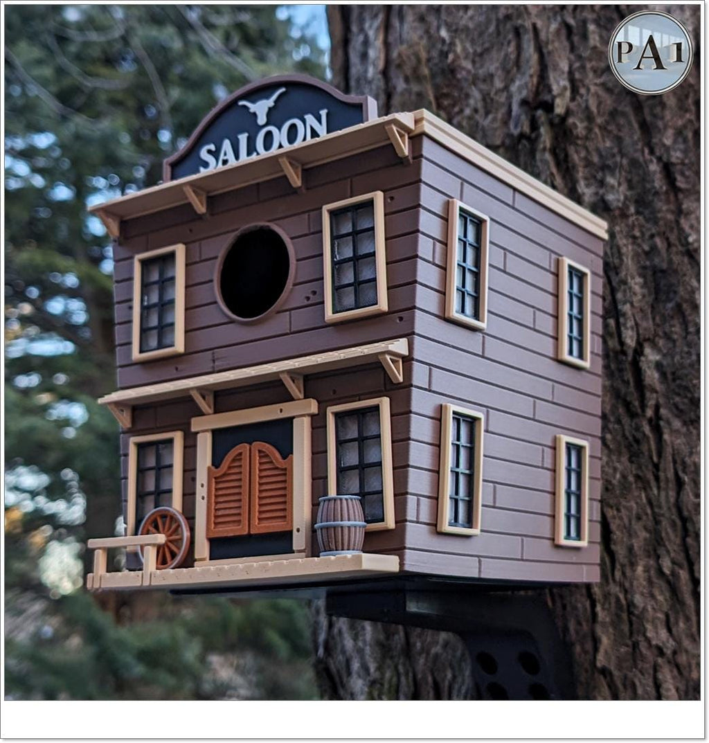 Western Saloon Birdhouse