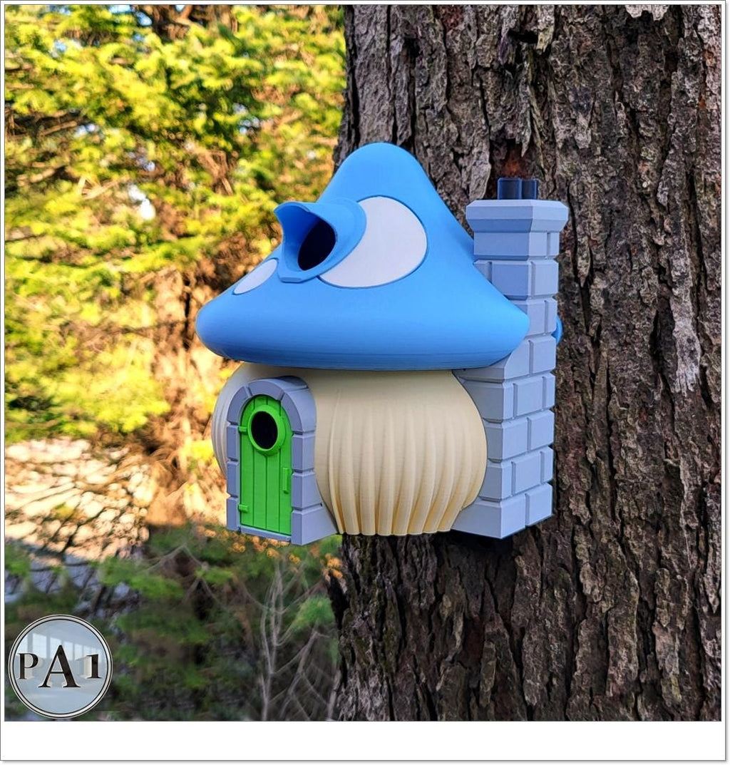 Mushroom Birdhouse