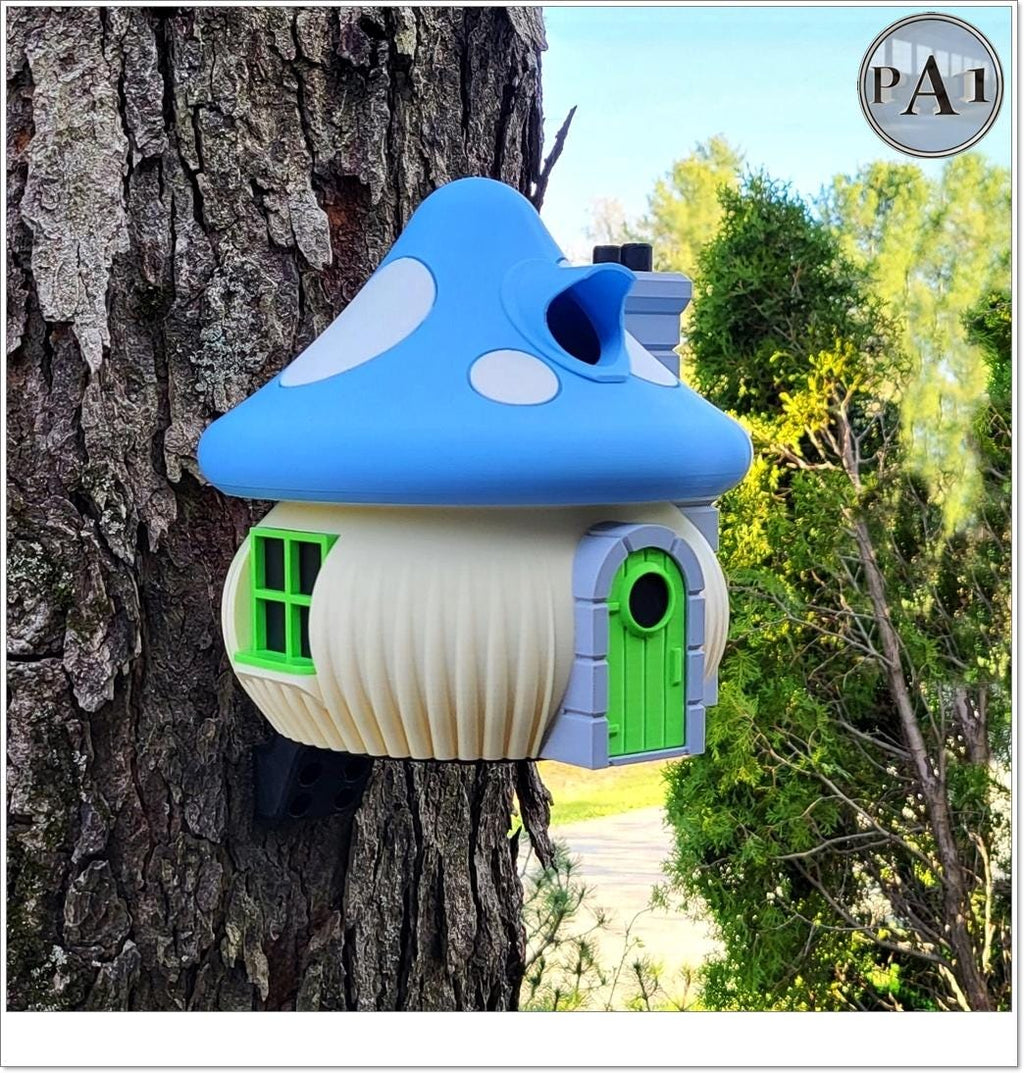 Mushroom Birdhouse