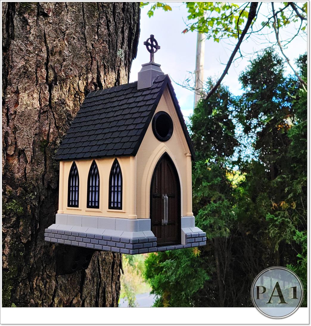 The Gothic Chapel Birdhouse
