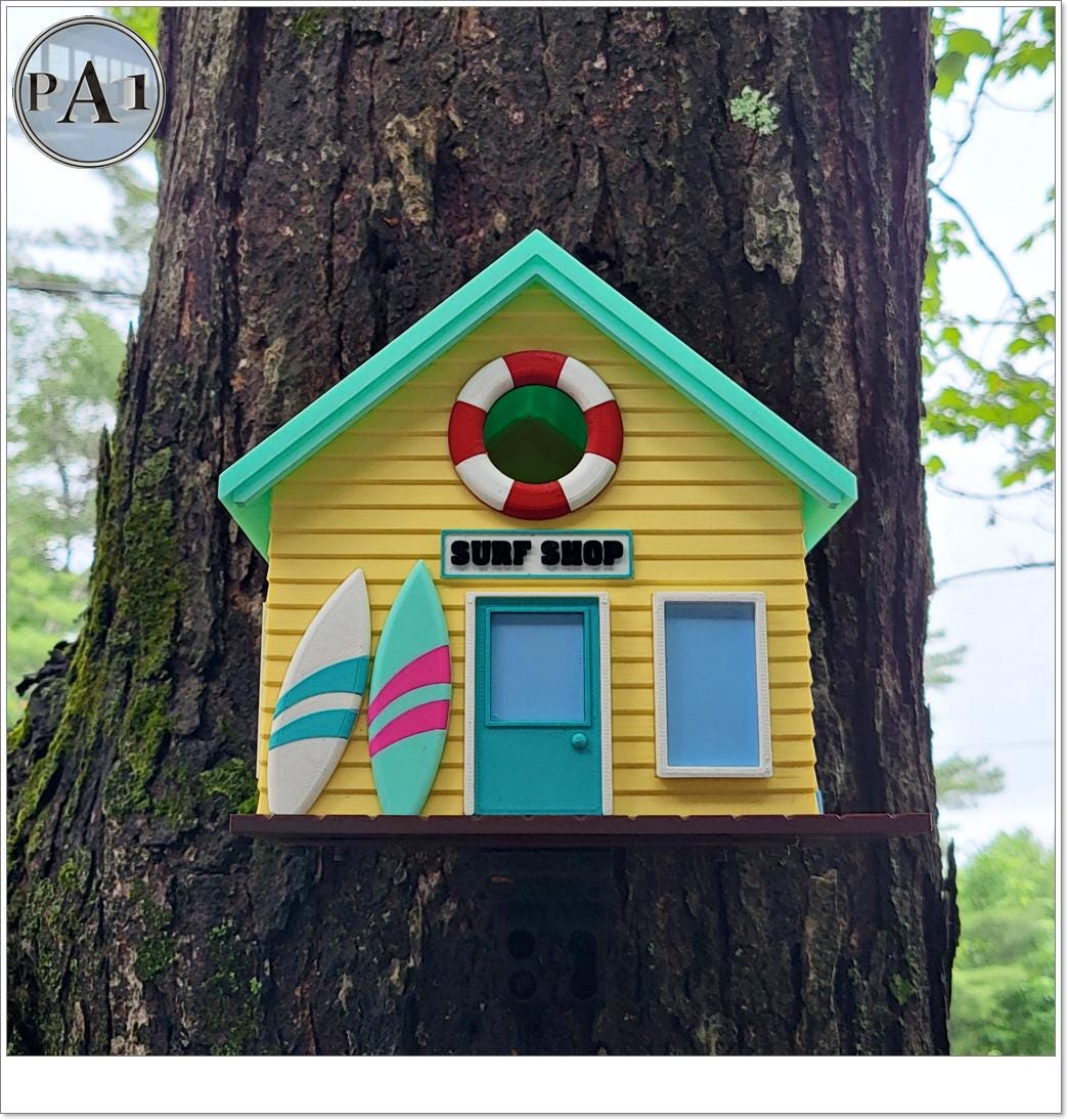 The Surf shop Birdhouse